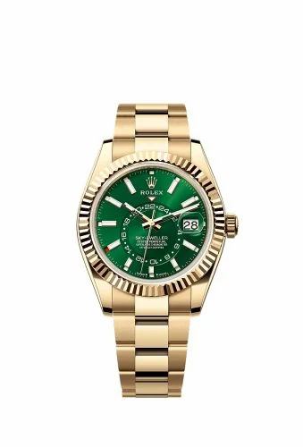 Rolex Sky-Dweller Yellow Gold / Green / Oyster 336938-0007 (m336938-0007)